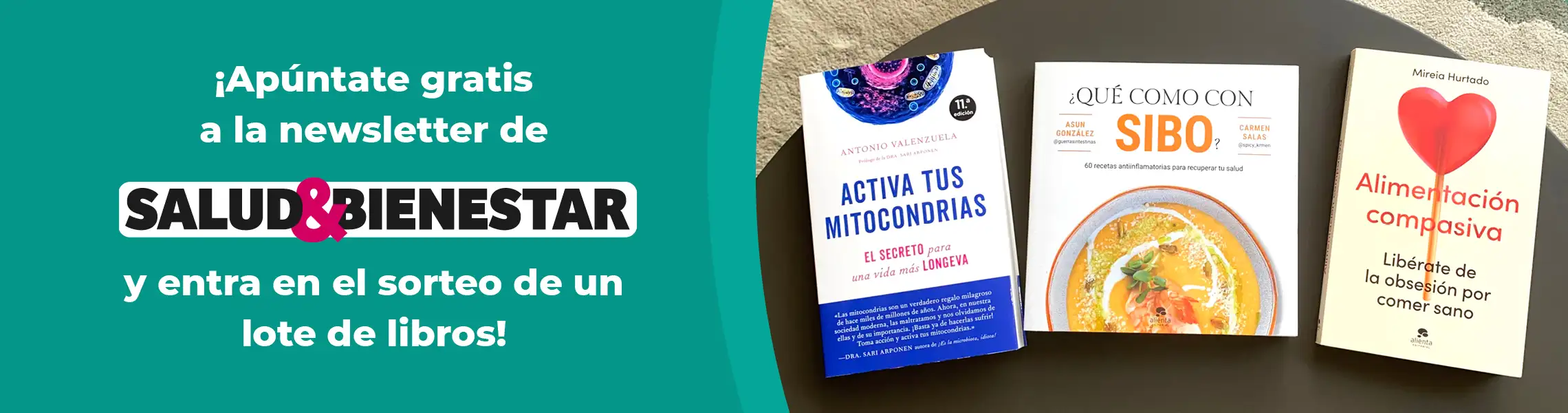 sorteo newsletter libros