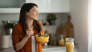 una ensalada nutritiva puede ser un plato único