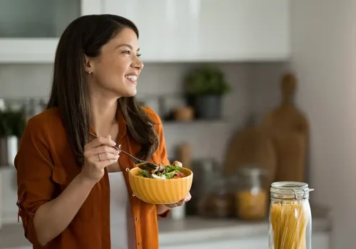 una ensalada nutritiva puede ser un plato único