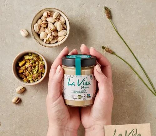 crema de pistachos