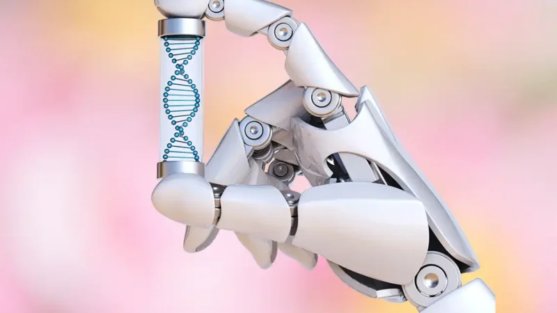 Inteligencia artificial. Mano de robot