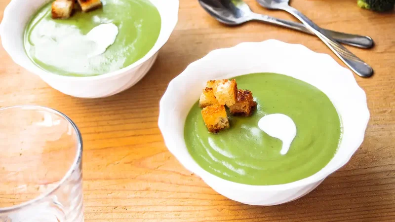 crema de judías verdes