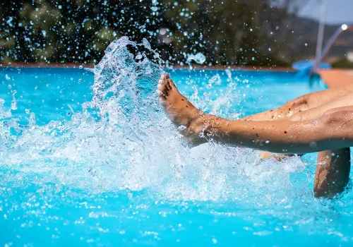 Infección en playa y piscina