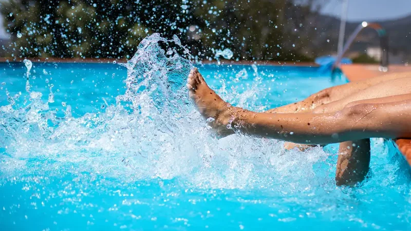 Infección en playa y piscina