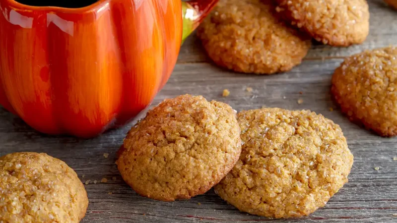 Galleta de calabaza y coco