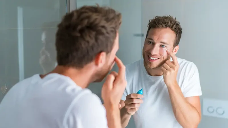 rutina facial para hombre