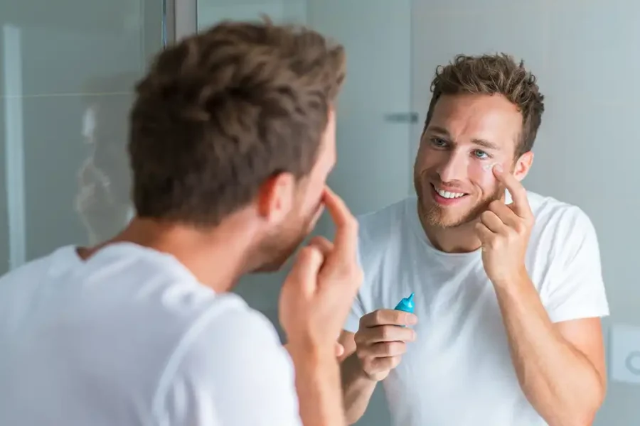 rutina facial para hombre